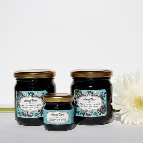 TEA TREE FOOT SCRUB 250 GR