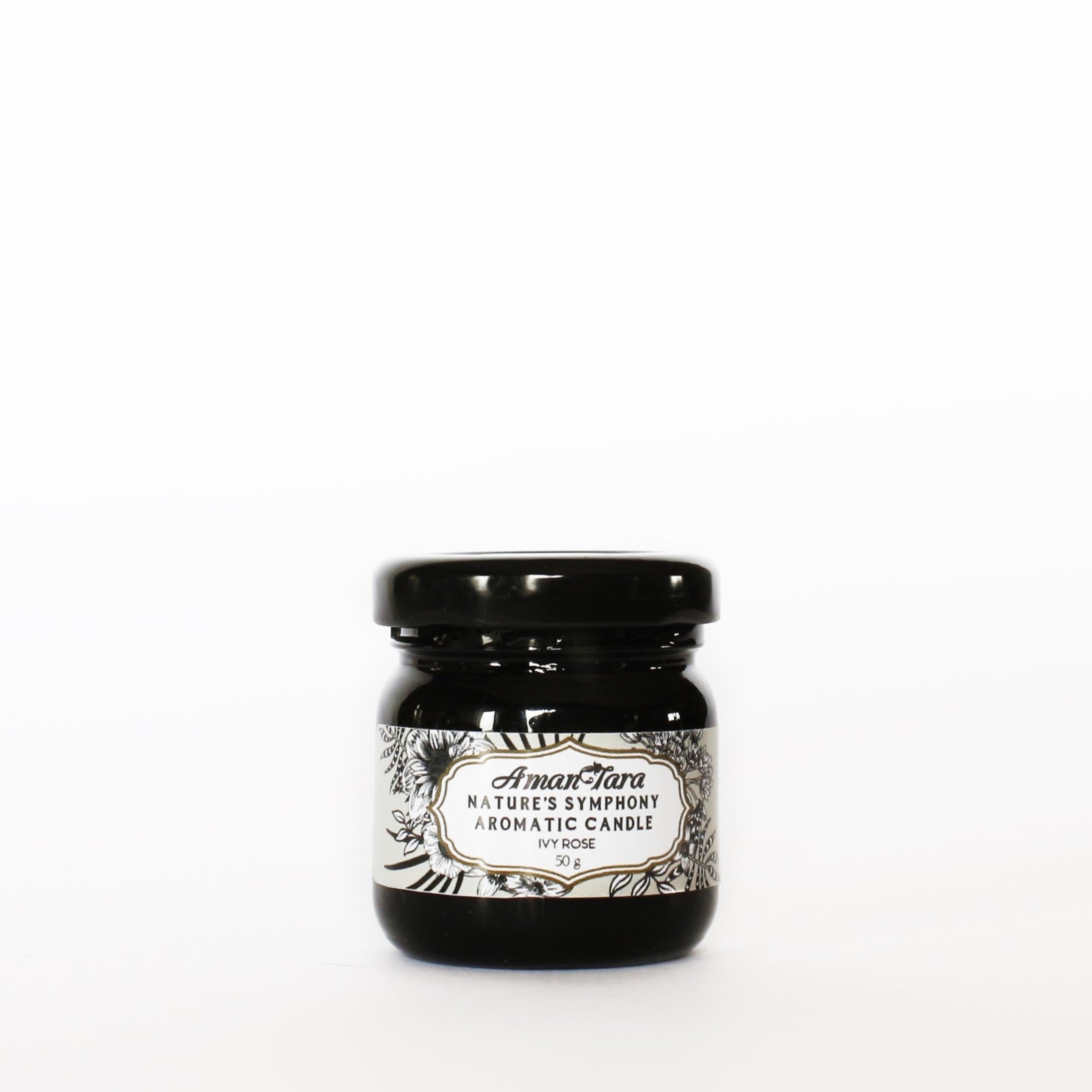 NATURE'S SYMPHONY AROMATIC CANDLE 50 GR ( Şeffaf Cam Kavanoz )