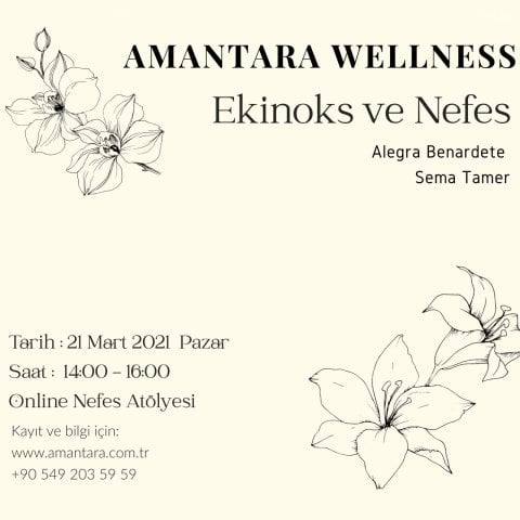 AMANTARA WELLNESS - EKİNOKS & NEFES ATÖLYESİ