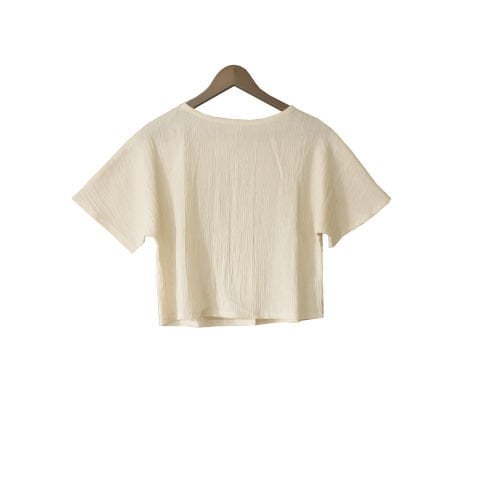 FERETİKO KUMAŞ ŞALVARLI ALT ÜST TAKIM - BEJ