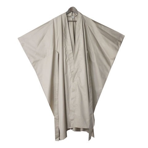 DÖKÜMLÜ UZUN KİMONO - BEJ